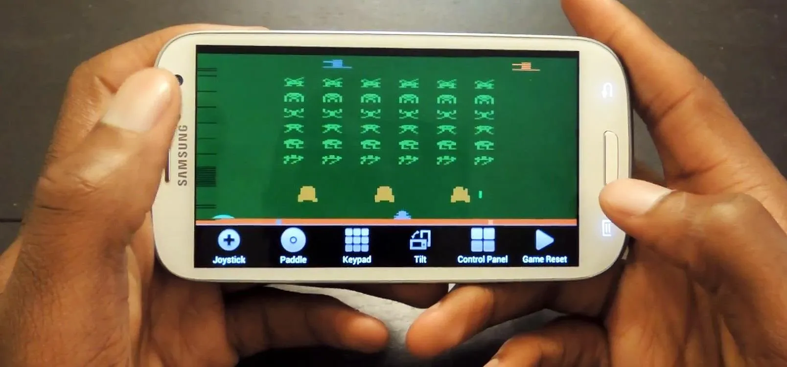 A Samsung Galaxy S25 Edge smartphone showing off its slim design with a profile view along with views of the front and back of the device.