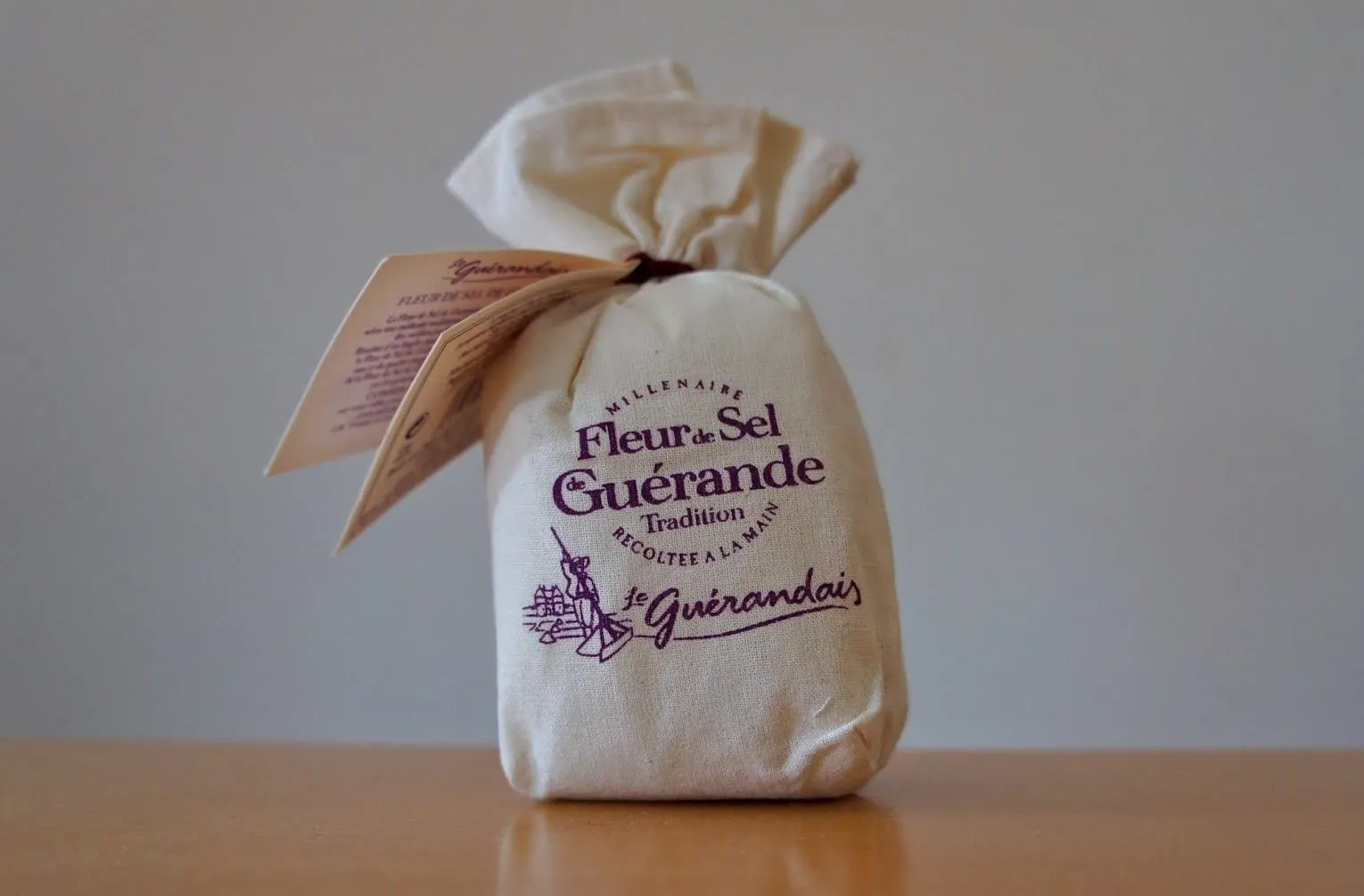 Fleur de Sel de Guérande sea salt packaging