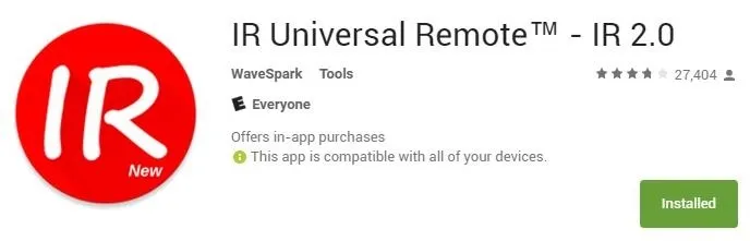 IR Universal Remote™ - App for device remote control