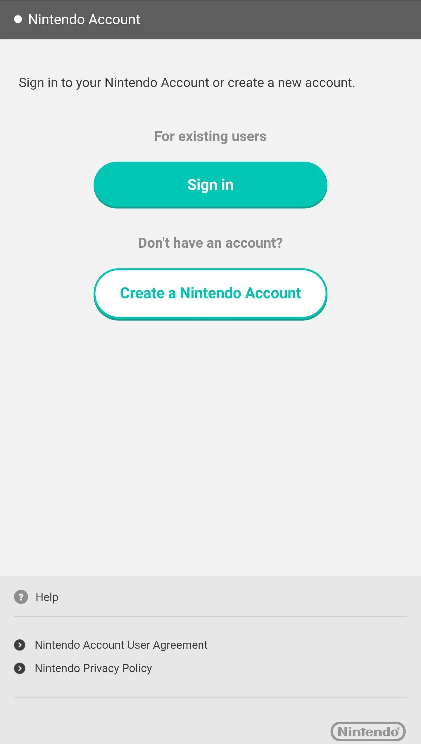 Sign up form for creating a new account on a website.