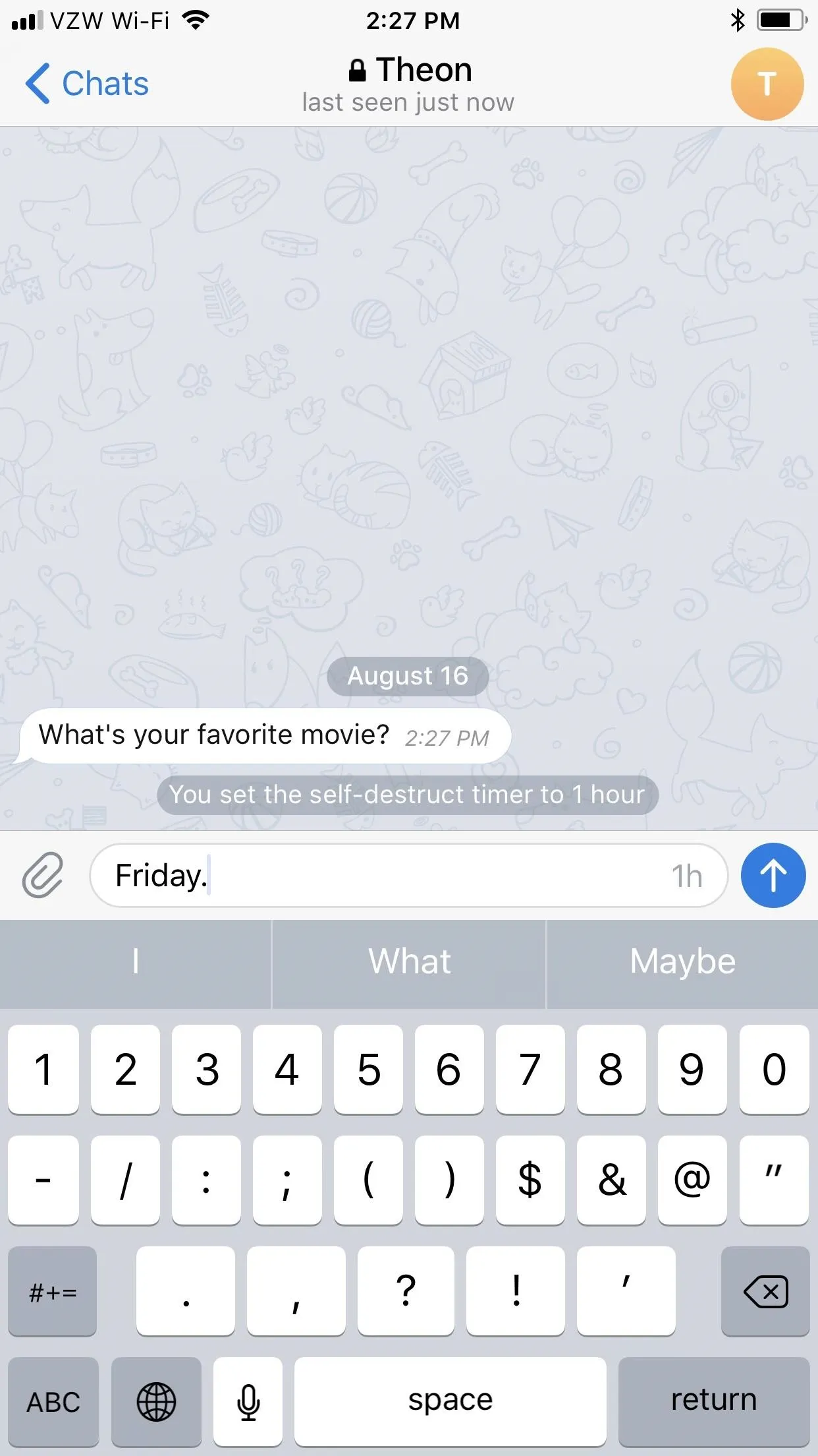 Telegram 101: How to Send Self-Destructing Messages in Chats