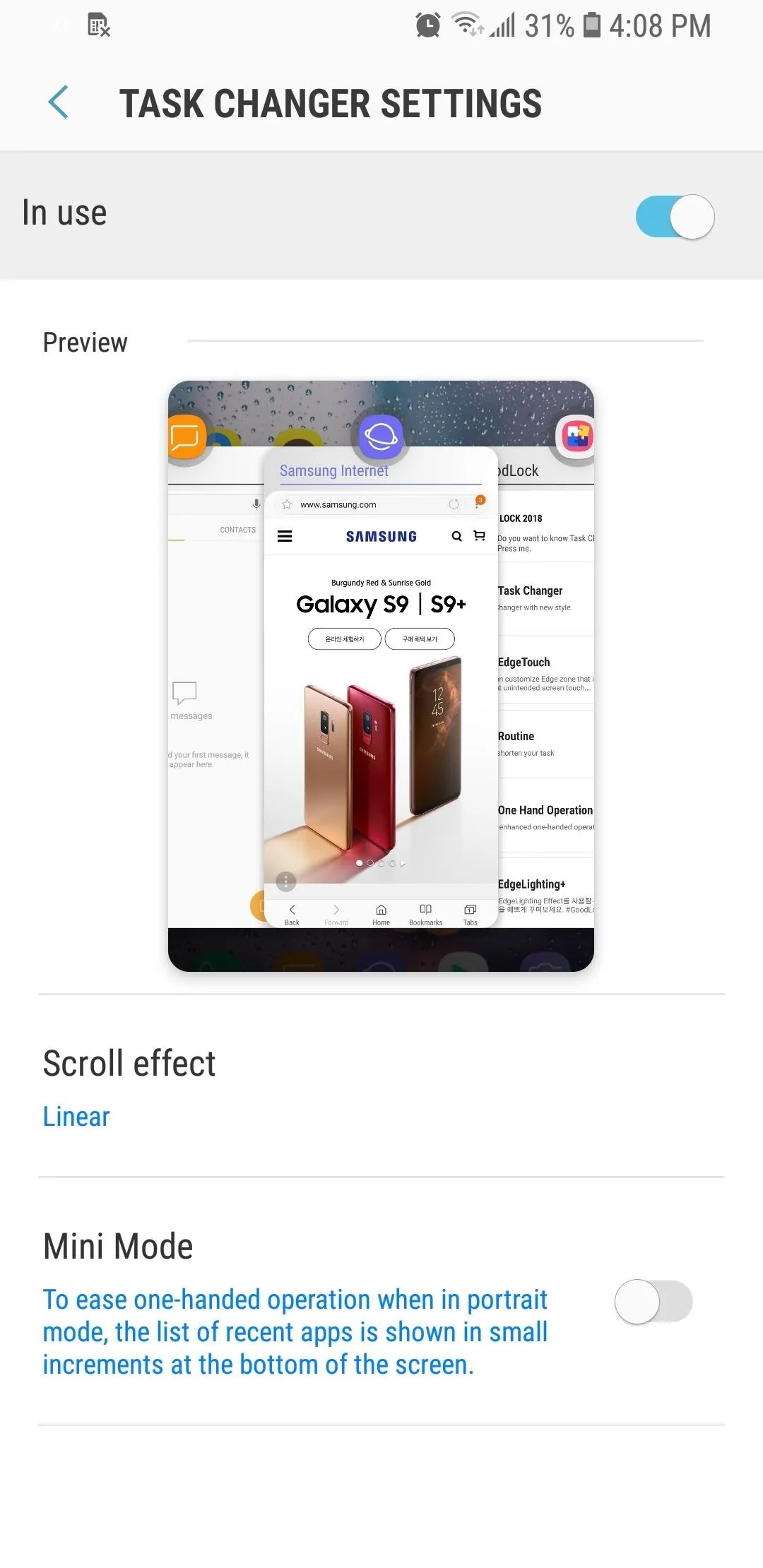 Get Android P-Style Multitasking on Your Galaxy S8 or S9