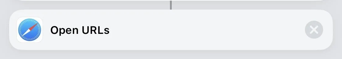 Open URLs interface graphic