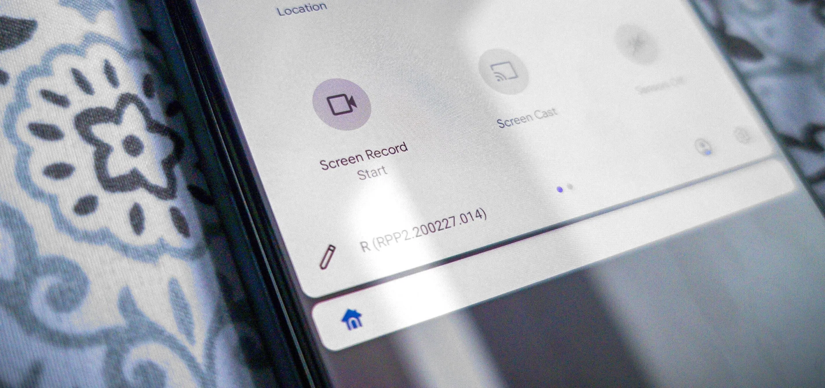 Close-up of a smartphone screen displaying various app icons and options.
