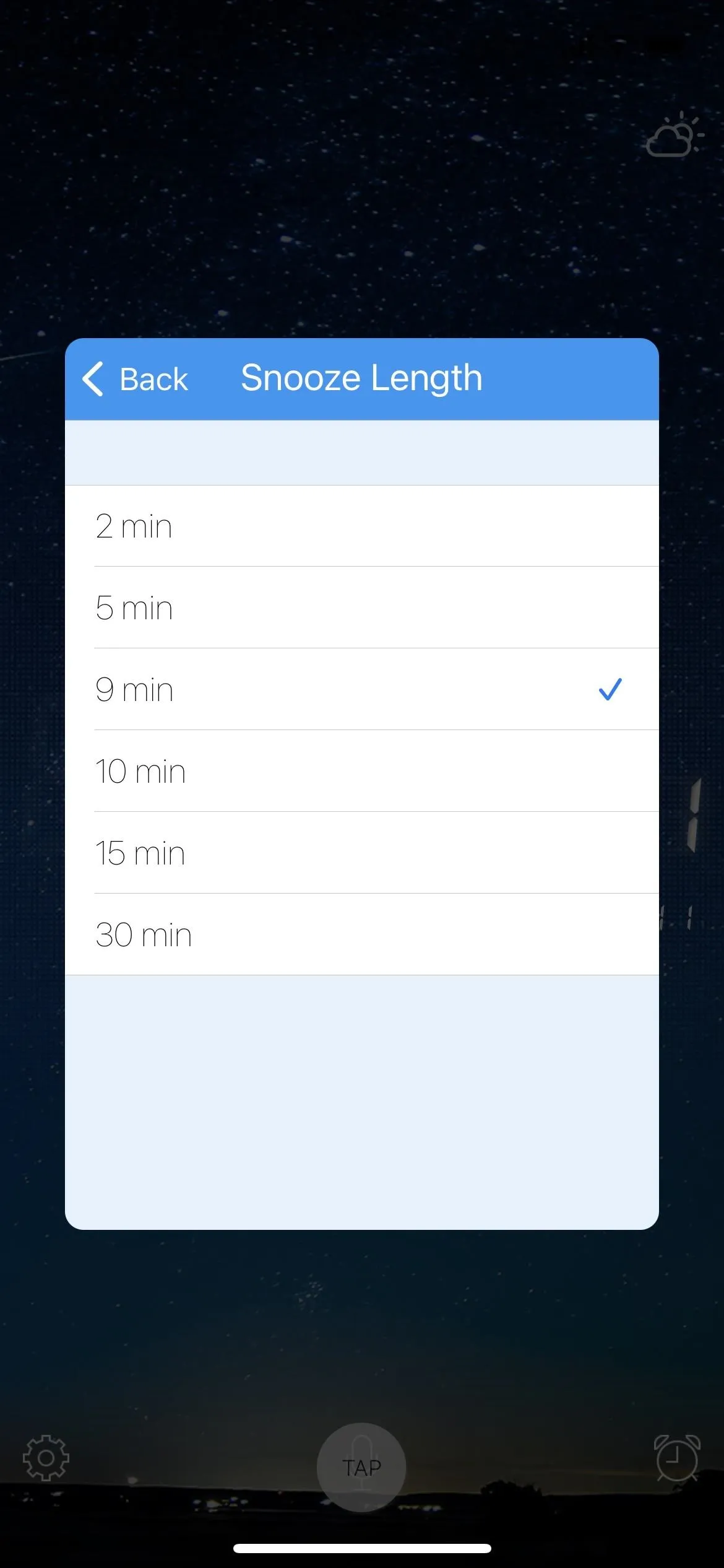 Session length selection menu with options for 1 hour, 2 hours, 3 hours, 4 hours, and 6 hours.