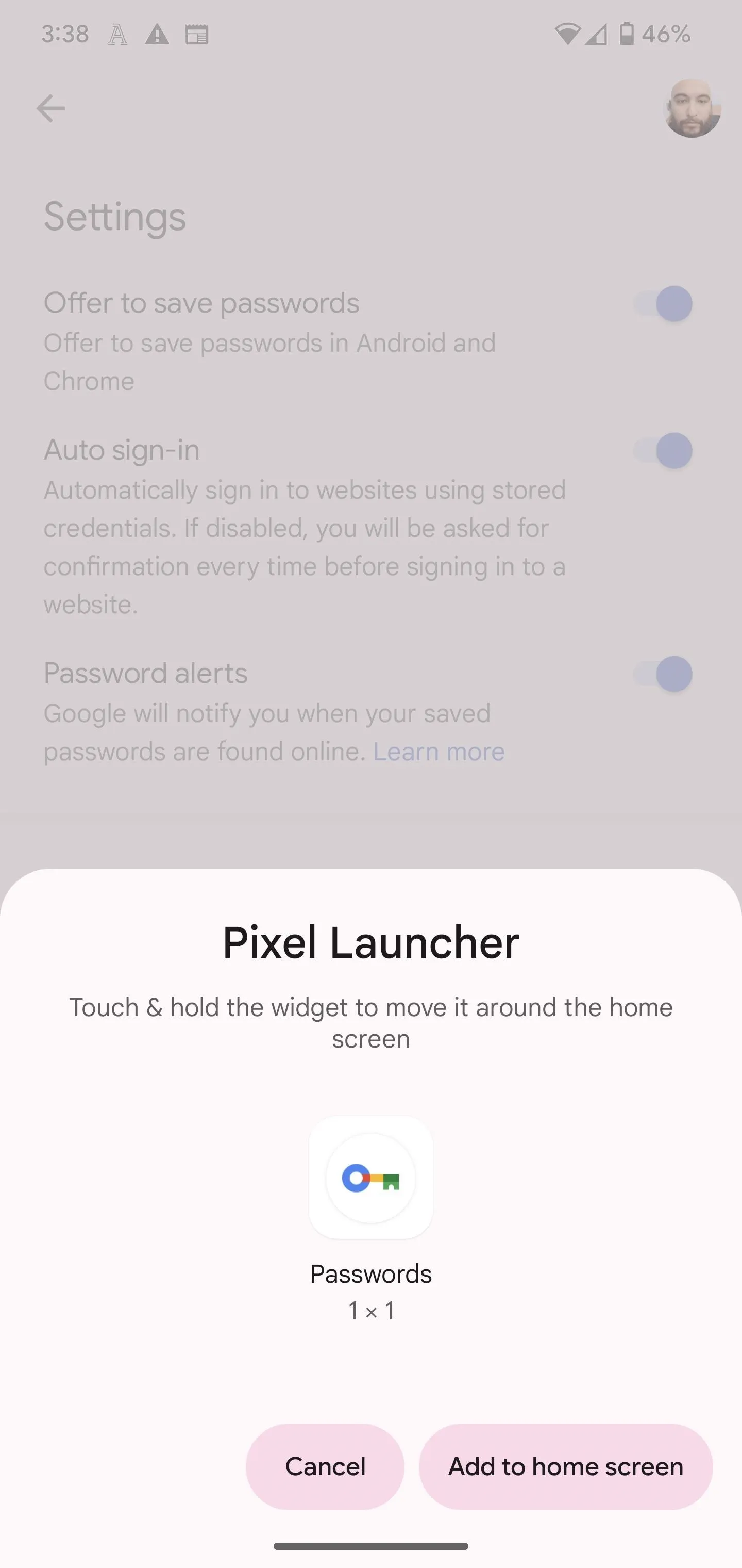Create a Shortcut to Google's Password Manager on Your Android Phone for Faster Access to All Your Credentials